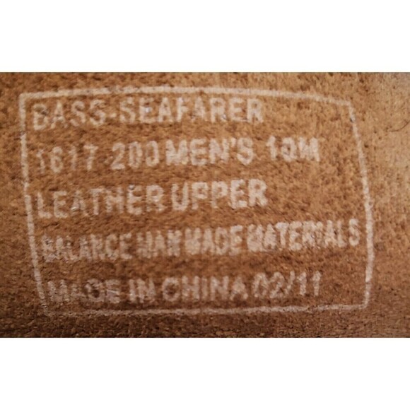 G.H. Bass Seafarer Classic Boat Shoes  Docksiders Caramel Brown Men's 10M - Picture 8 of 13